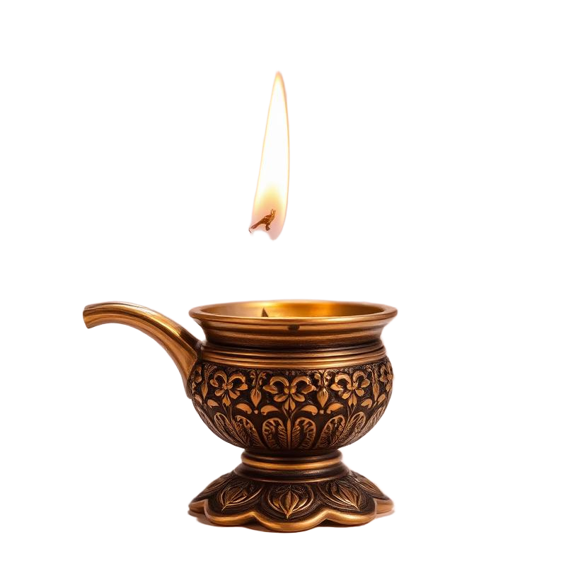 Brass Hanging Diya